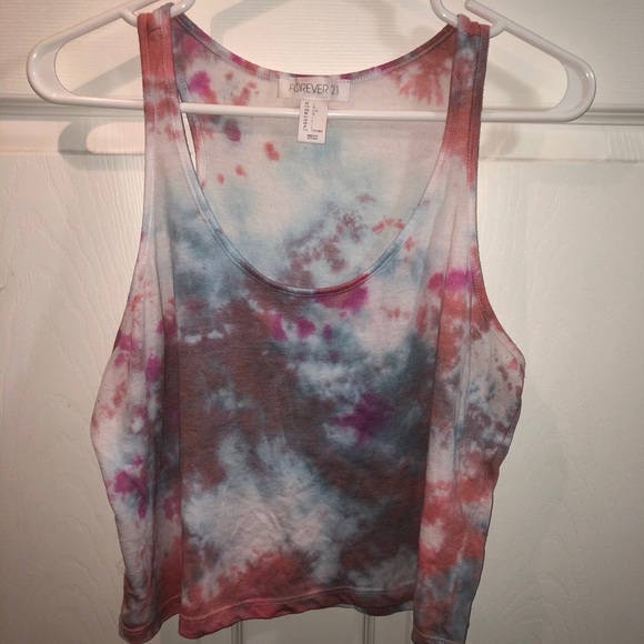 Forever 21 Tie dye crop top - Picture 2 of 2